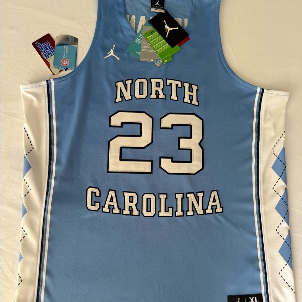 Jordan Light Blue North Carolina Jersey